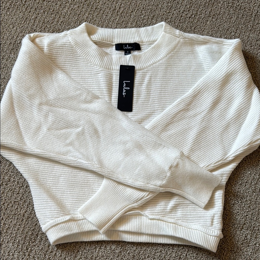 White Women's Sweater